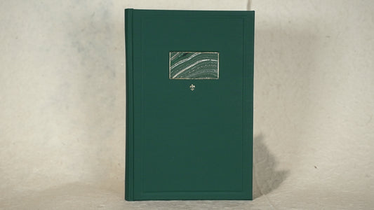 Green Fleur-de-lise Journal