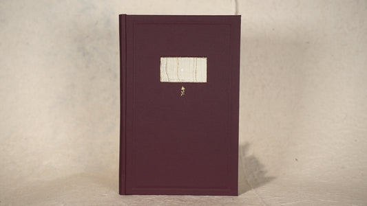 Burgundy Flower Journal